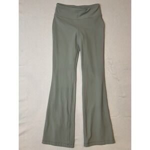 Athleta Girl High Rise Chit Chat Flare Pant Sage Green Girls  L 12 Yoga Legging